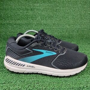 Brooks Running Shoes Womens 10.5 Black Ariel 20 Low Top Sneakers 1203151B064